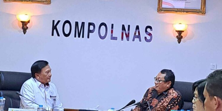 Ikut Wujudkan Pemilu Damai dan Bermartabat, SMSI Pusat Audensi dengan Kompolnas