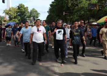 Muzani, Gibran, hingga Gubernur Hadiri Jalan Sehat Bersama Masyarakat Sulsel