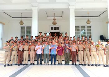 Pj. Gubernur Gorontalo Motivasi Taruna Akmil/Akpol IPDN dan STTD