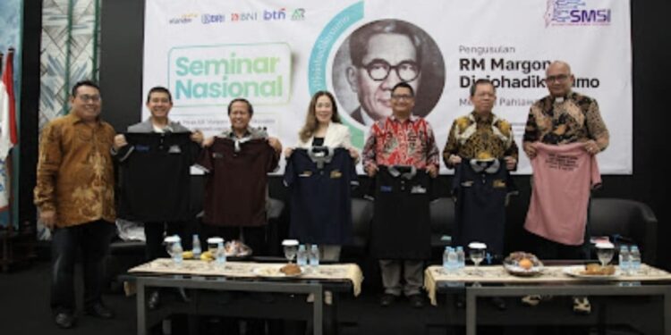 SMSI Gelar Seminar Nasional Usulkan RM Margono Djojohadikusumo Jadi Pahlawan.