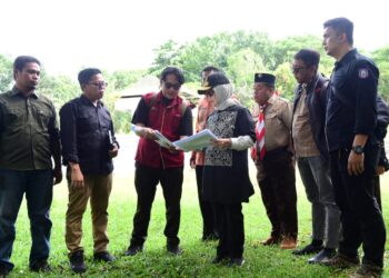 Wagub dan Bupati Gorontalo Tinjau Lokasi Perkemahan Peransaka Nasional 2025