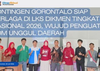 Kontingen Gorontalo Bidik Prestasi di LKS DIKMEN Nasional 2026, Wujud Penguatan Talenta Daerah