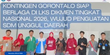 Kontingen Gorontalo Bidik Prestasi di LKS DIKMEN Nasional 2026, Wujud Penguatan Talenta Daerah