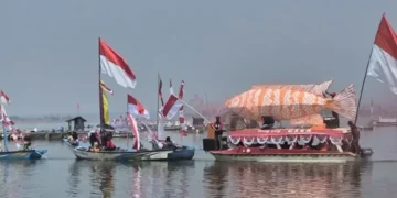 30 Perahu Hias Semarakkan Wisata Bulu Serang di Waduk Kedung Ombo
