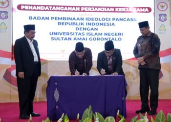 BPIP dan UIN Sultan Amai Gorontalo Teken MoU untuk Perkuat Aktualisasi Pancasila dan Moderasi Beragama