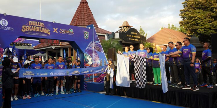 Sekarkijang QRIS Run 5K Dorong Gaya Hidup Sehat dan Perkuat Ekonomi UMKM Lumajang